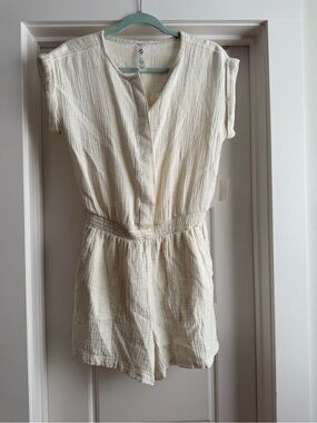 Lou & Grey Cream Romper